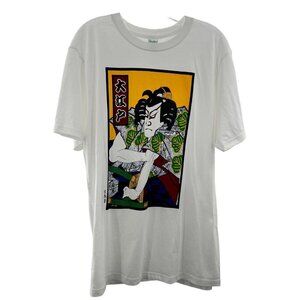 Printstar Unisex Short Sleeve Graphic T-Shirt White/Multi Size XXL Lightweight